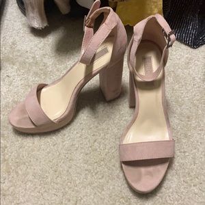 Light pink heels